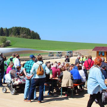 Mehr als 1000 Besucher bei Windparkfest am 8.4.2017