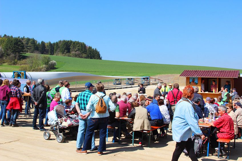 Mehr als 1000 Besucher bei Windparkfest am 8.4.2017