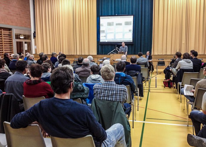 Infoabend zum Projektstand Verenafohren
