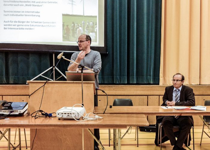 Infoabend zum Projektstand Verenafohren