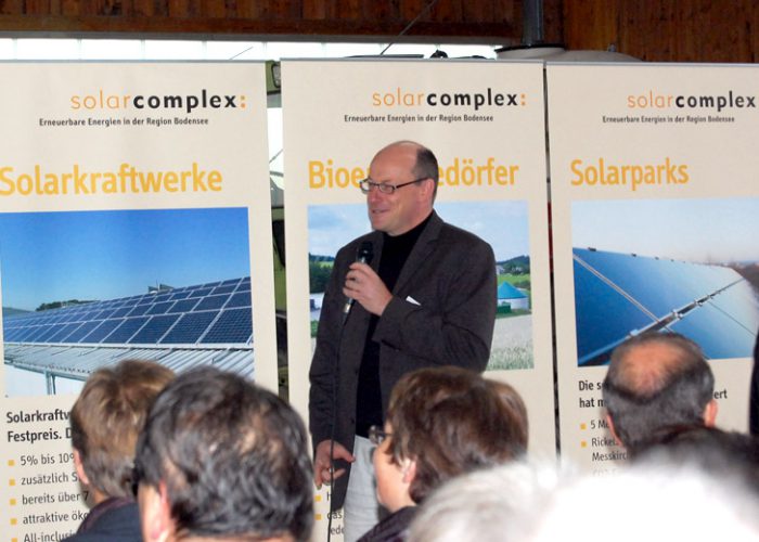 Präsentation der Gesamtanlage