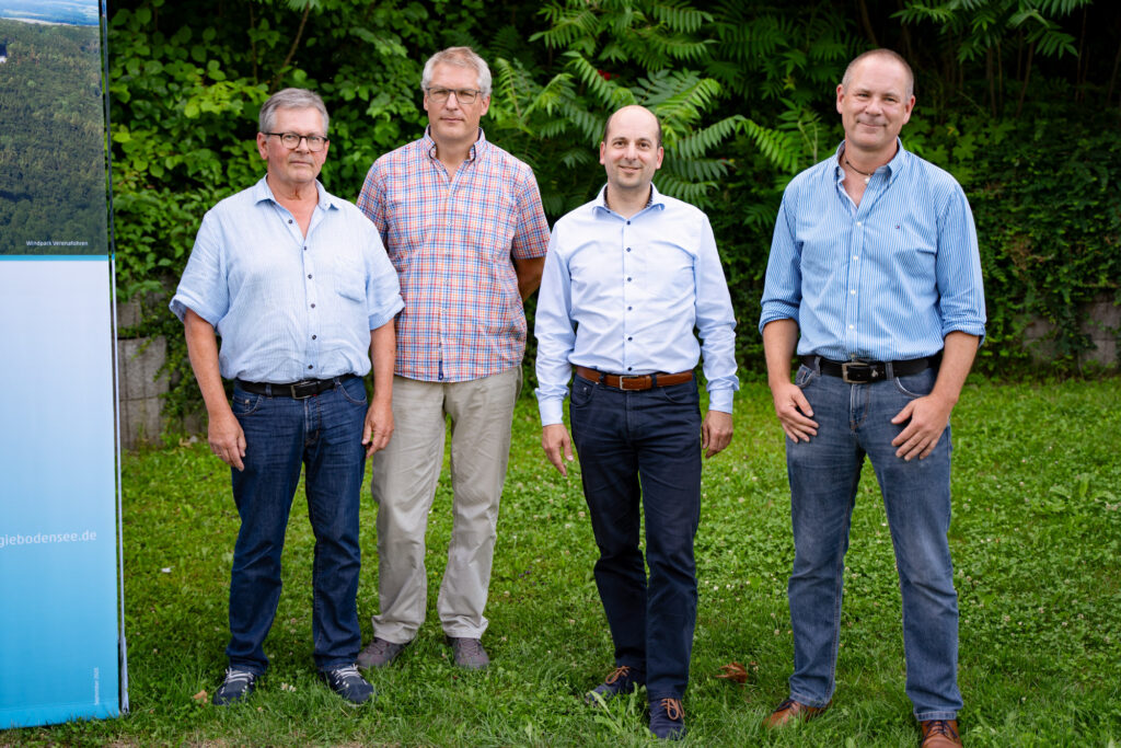 Der aktuelle Aufsichtsrat: Günter Hoffmann (Vorsitz), Gebhard Laicher, Stefan Dunaiski, Holger Kaupert (v.l.n.r.)